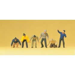 Obreros 14064 PREISER Escala H0