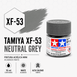 Pintura Tamiya XF-53 Gris Neutro 10 ml