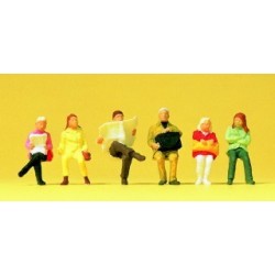 Personas sentadas 14072 PREISER Escala H0