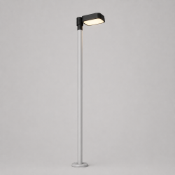 Farola vial moderna de un brazo LD686-H0 con altura ajustable de 2 a 11,5 cm fondo solido