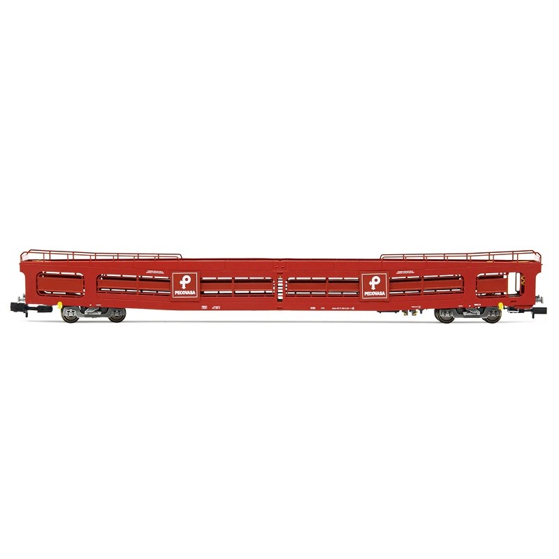 Vagón portaautomóviles RENFE Pecovasa N HN4414 Arnold