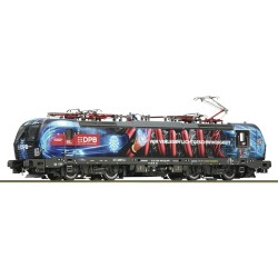 Locomotora eléctrica moderna Vectron 1293 905-6 de DPB librea negra Época VI escala H0 Roco 7500104
