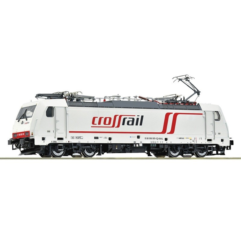 Locomotora eléctrica Traxx 186 Crossrail H0 7500099 Roco
