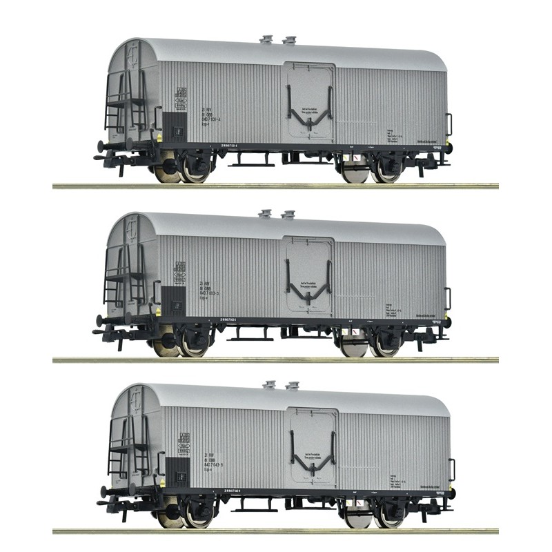 Set 3 vagones frigoríficos ÖBB H0 Roco 6600140