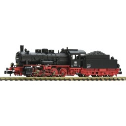 Locomotora de vapor analógica serie 055 635-7 de la DB en Época IV escala N Fleischmann 7160017