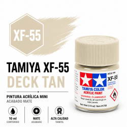 Pintura Tamiya XF-55 Deck Tan Mate 10 ml