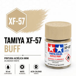 Pintura Tamiya XF-57 Beige Arena Mate 10 ml