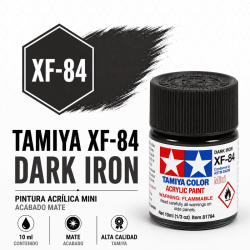 Pintura Tamiya XF-84 Hierro Oscuro Mate 10 ml