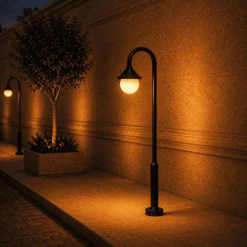 Farola clásica LED 3,5 cm N Y911 MDT Models