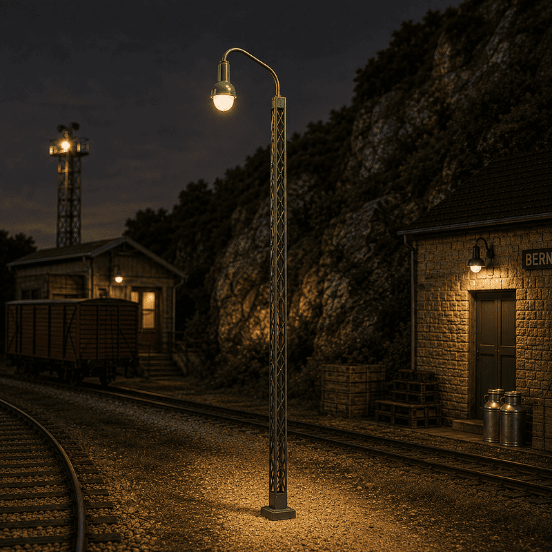 Farola celosía LED 7,8cm N LHM804A1-N MDT Models