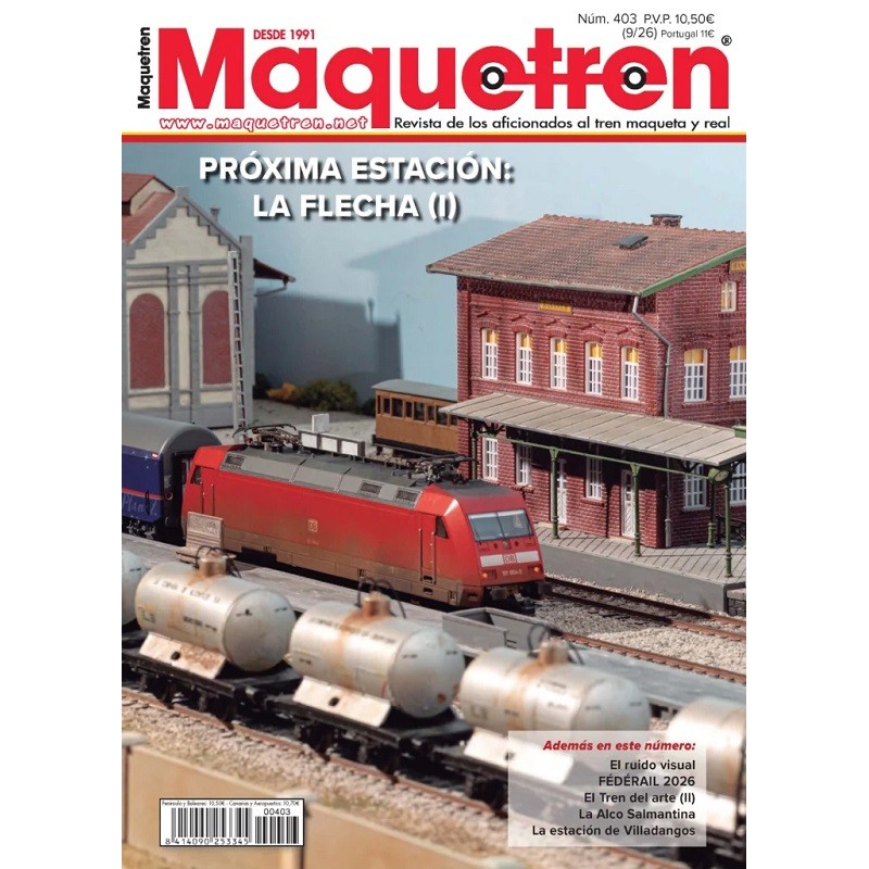 Revista Maquetren Nº 403 (Septiembre 2026)