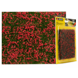 Manta de vegetación para prado con flores rojas NOCH 07257