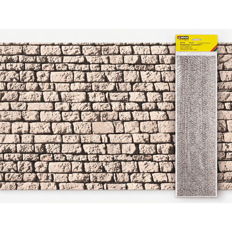 Lámina extra grande muro piedra cantera H0 NOCH 57740