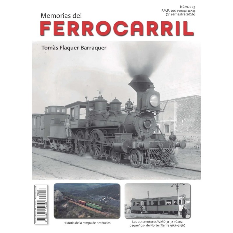 Revista Memorias del Ferrocarril 3 Maquetren (2º semestre 2026)