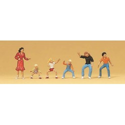 Figuras para carrusel 79063 PREISER Escala N