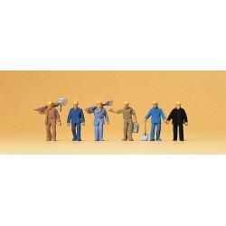 Obreros de via 79096 PREISER Escala N