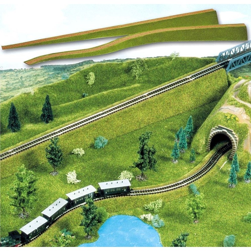 Set de 2 rampas flexibles 8430 Busch Escala N