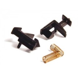 2x Enganche NEM con muelles 379-405 Graham Farish Escala N