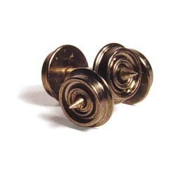 2x Ejes/Ruedas vagones de pasajeros 379-412 Graham Farish Escala N