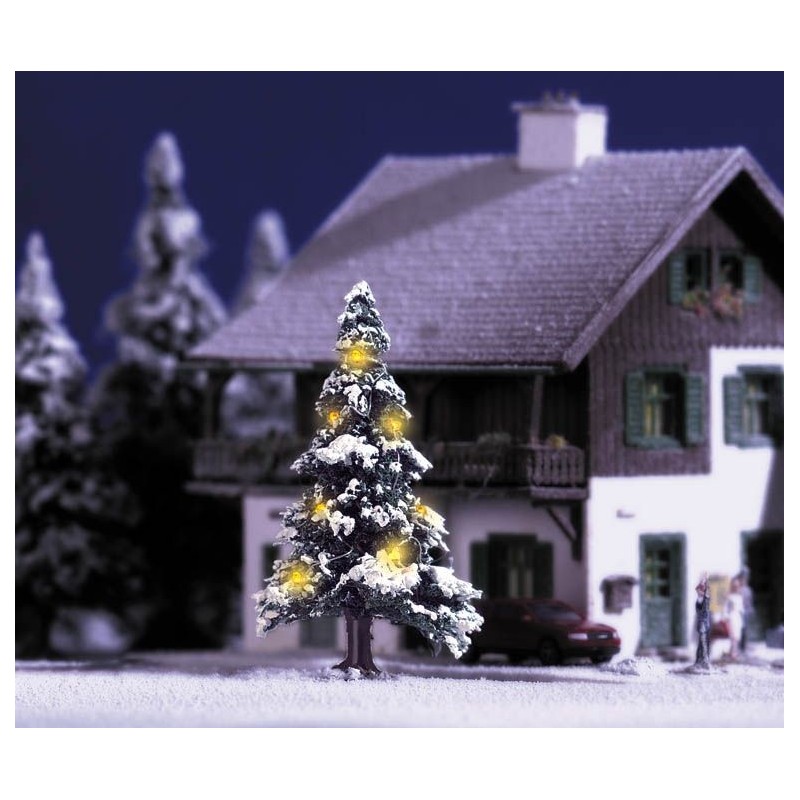 Arbol navideño con luz 5410 Busch Escala N