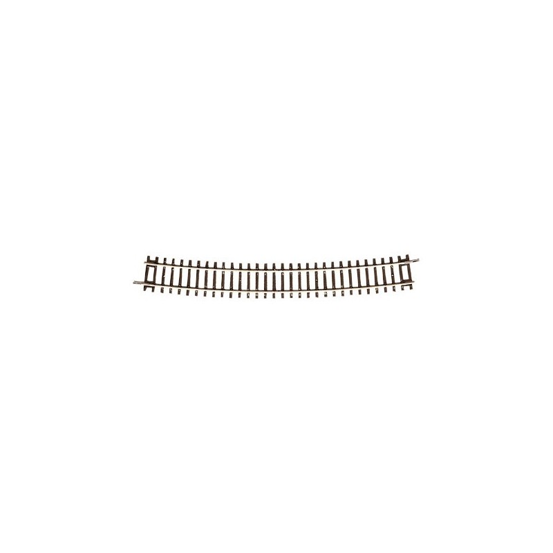 Vía curva R10 r888mm 15º 42428 ROCO - RocoLine Escala H0