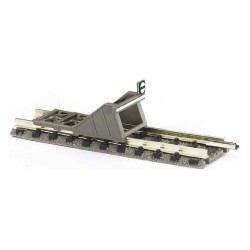 Vía con topera 57,5mm 9116 Fleischmann - Piccolo con balasto Escala N