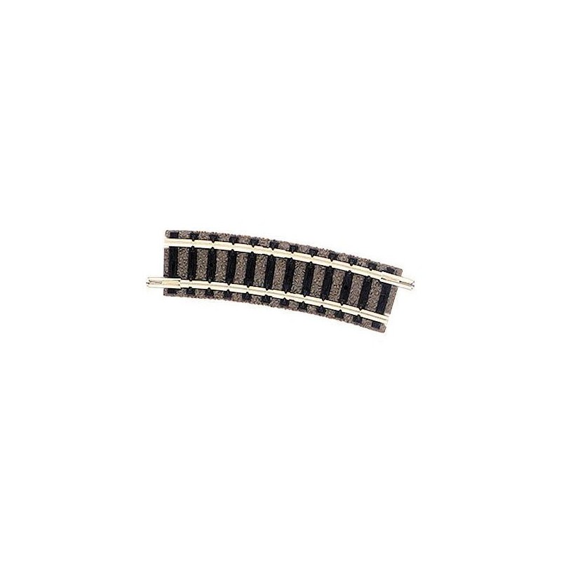 Via curva R2 ( r15º - 225,6 mm.) 9127 Fleischmann - Piccolo con balasto Escala N