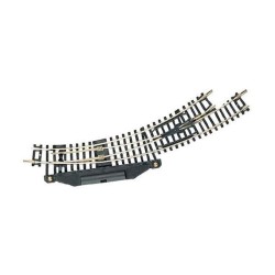 Cambio curvo izquierda eléctrico 22273 Fleischmann Escala N