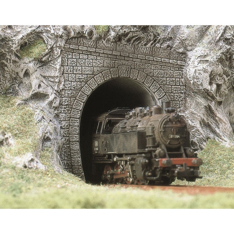 2 Bocas de tunel 7025 Busch Escala H0