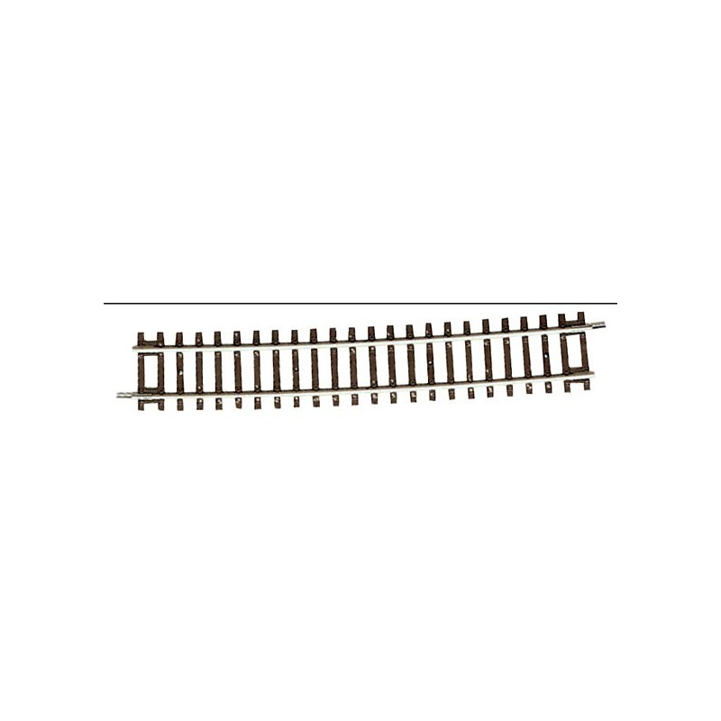 Vía curva R20 r1962mm 10º 42430 ROCO - RocoLine Escala H0
