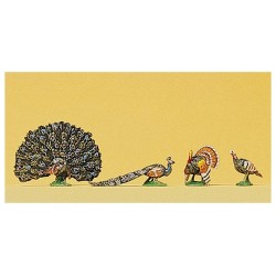 Pavos reales 10166 PREISER Escala H0
