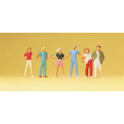 Jovenes pasajeros 14065 PREISER Escala H0