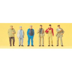 Obreros 14087 PREISER Escala H0