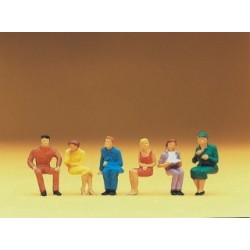 Personas sentadas 14095 PREISER Escala H0