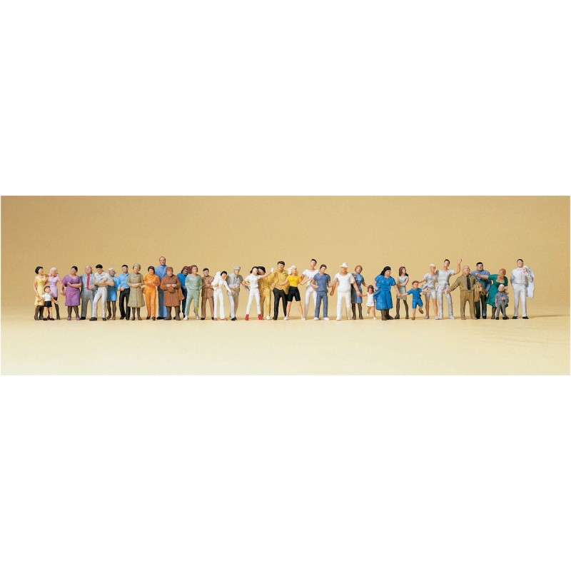 Pack 36 transeuntes 14412 PREISER Escala H0