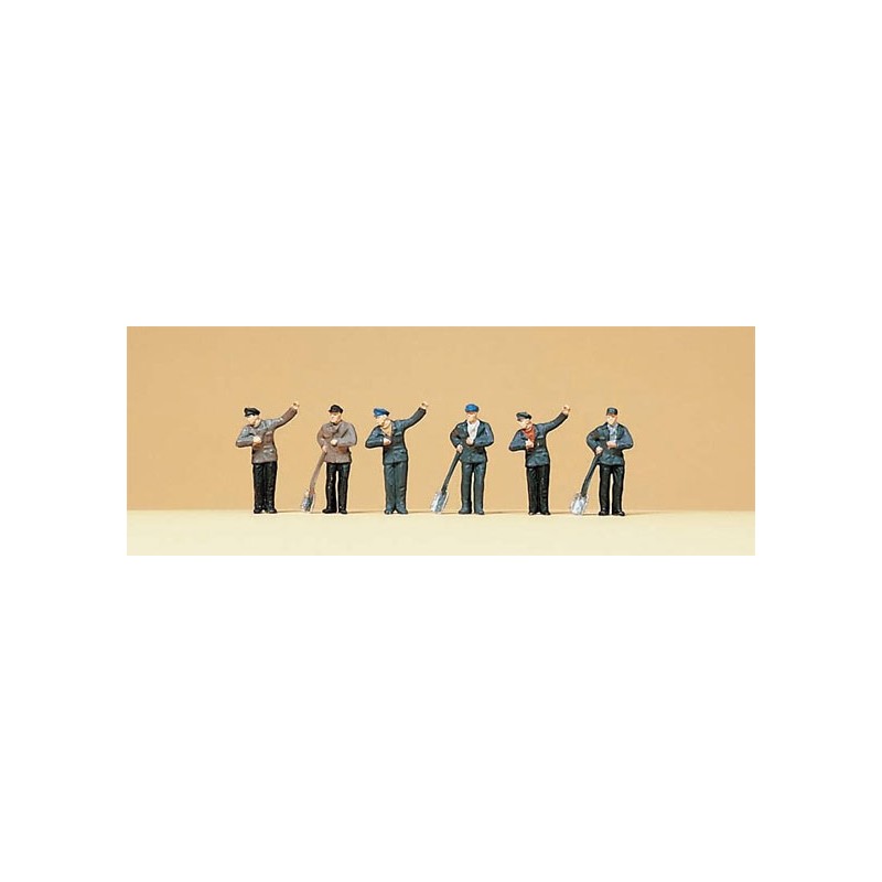 Maquinistas / Fogoneros 79056 PREISER Escala N