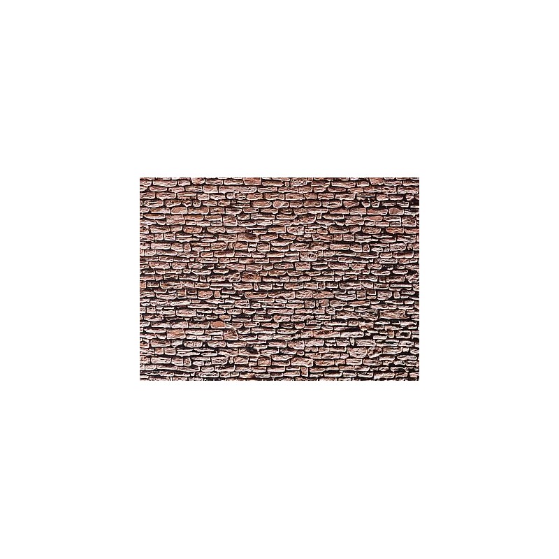 Placa muralla, Piedra natural 170618 FALLER Escala H0