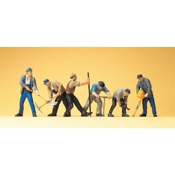 Obreros via 10418 PREISER Escala H0