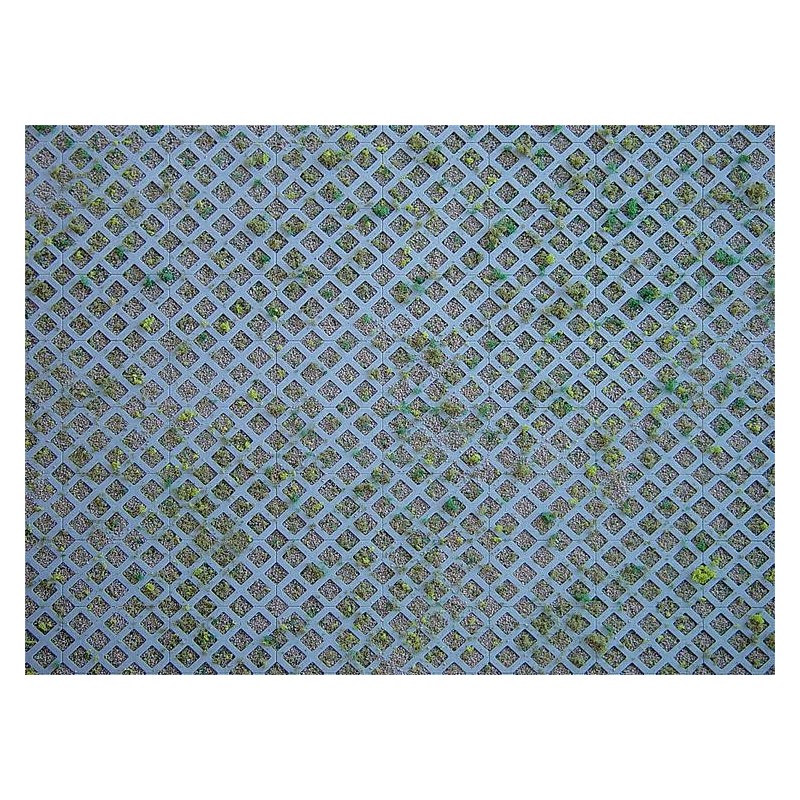 *Placa muralla, Piedras para reja de pasto 170625 FALLER Escala H0