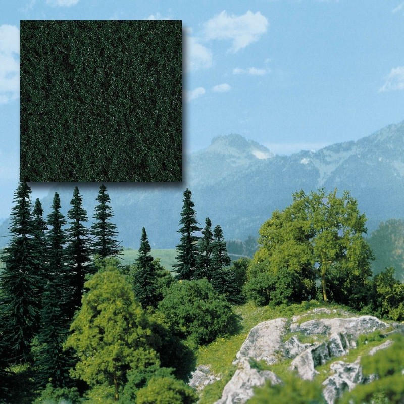 Flocaje verde oscuro 7313 Busch 