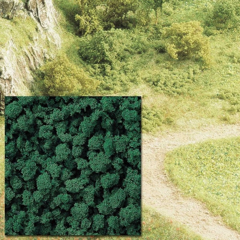 Flocado grueso verde oscuro 7363 Busch