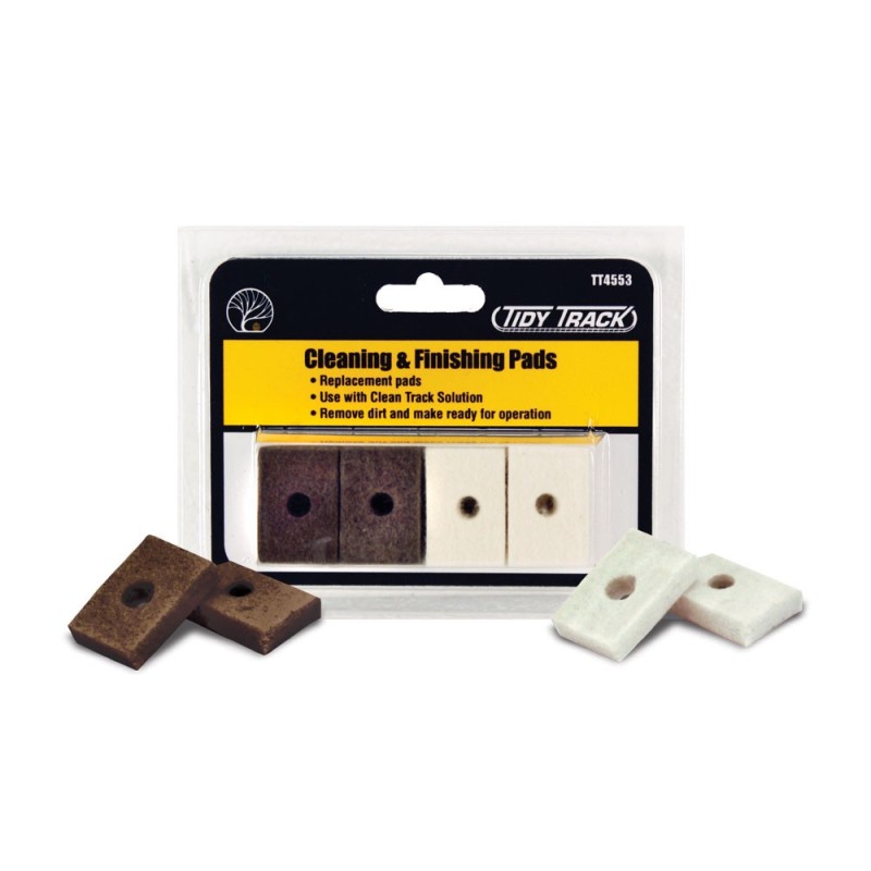 Almohadillas de limpieza, recambio Tidy Track para Escala N y H0 Woodland Scenic TT4553