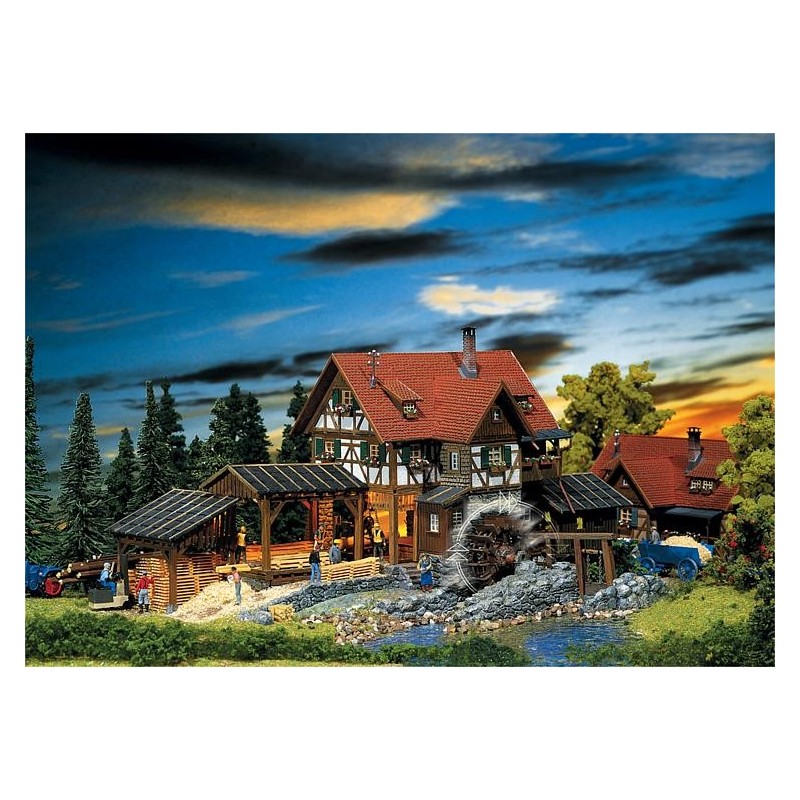 Aserradero con motor y accesorios 130229 Faller Escala H0