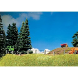 Valla de hierro con postes de hormigón de 2000mm 180432 Faller Escala H0