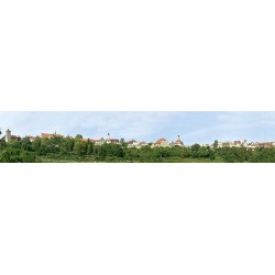 Fondo de paisaje ciudad pequeña 2700 x 500 mm 180509 Faller