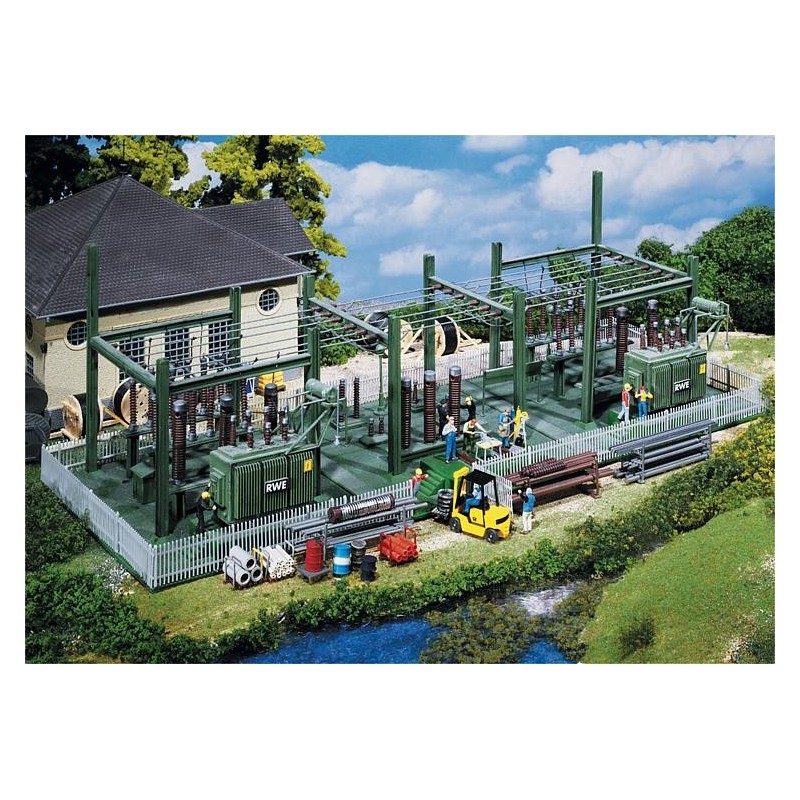 Estación de transformadores 130958 Faller Escala H0