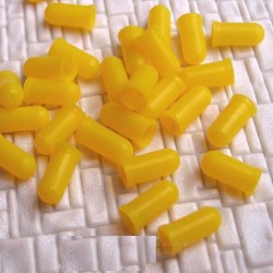 10 fundas para hacer bombillas de color amarillo FA01 MDT