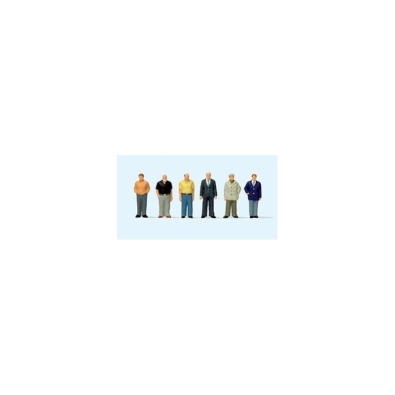 Hombres de pie 10634 PREISER Escala H0