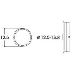 2 aros de adherencia 12.5-13.8mm 40066 ROCO