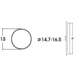 2 aros de adherencia 14.7-16.5mm 40071 ROCO
